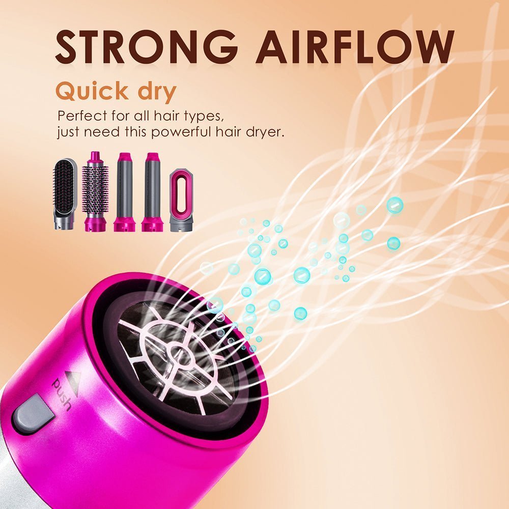 New Upgrade 5 In 1 Hair Dryer