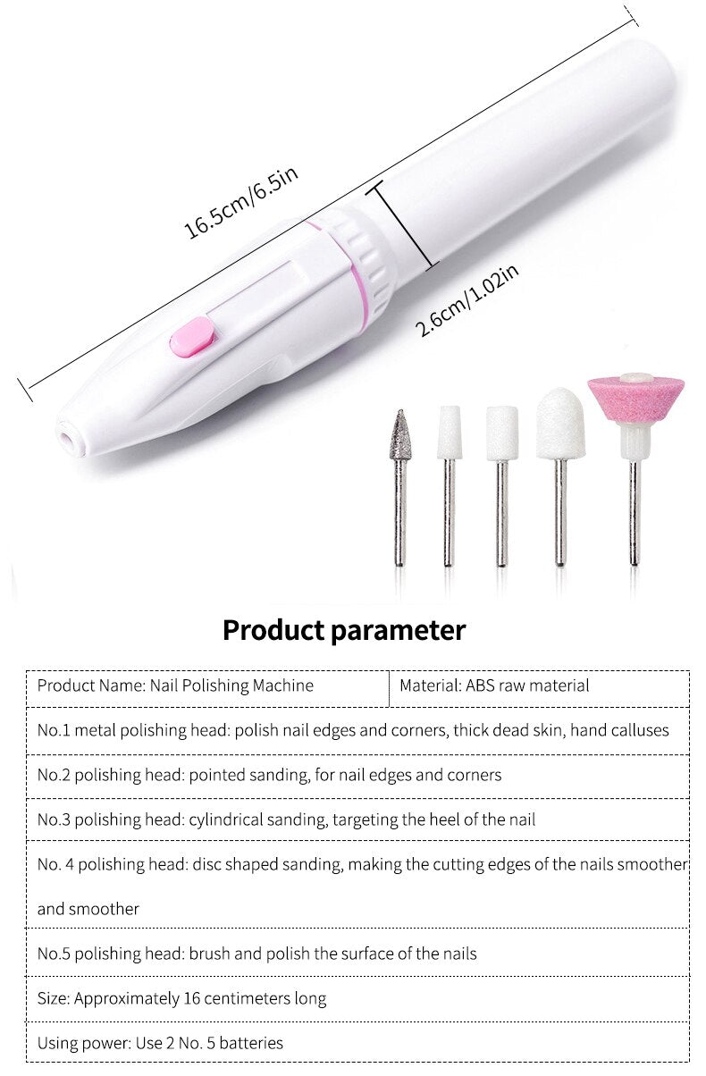 Nail Polishing Machine - GlowGloss Nail Care Pen