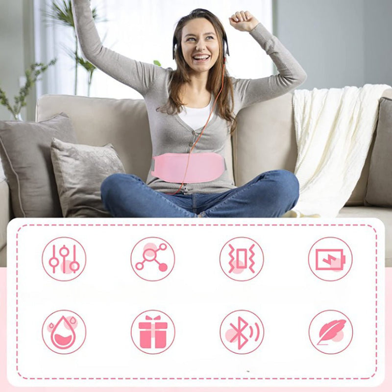 Electric Heating Pad Lower Back Pain Relief Warming Waist Belt - USB Plugged In_9