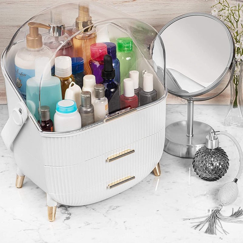 Dustproof Cosmetic Storage Case Makeup and Jewelry Holder Organizer_9