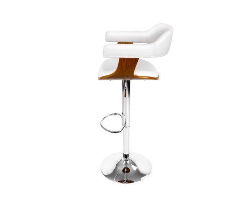 Artiss Wooden PU Leather Bar Stool