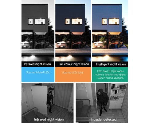 UL-tech Wireless IP Camera Outdoor CCTV Security System HD 1080P WIFI PTZ 2MP