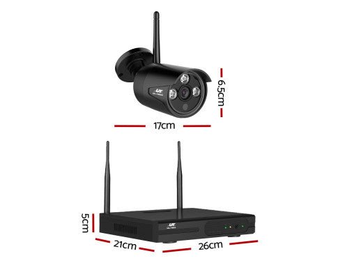 UL-tech Wireless CCTV Home Security Camera System WIFI Outdoor 8CH 3MP NVR 4TB