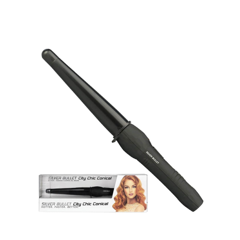 Silver Bullet City Chic Ceramic Conical Iron