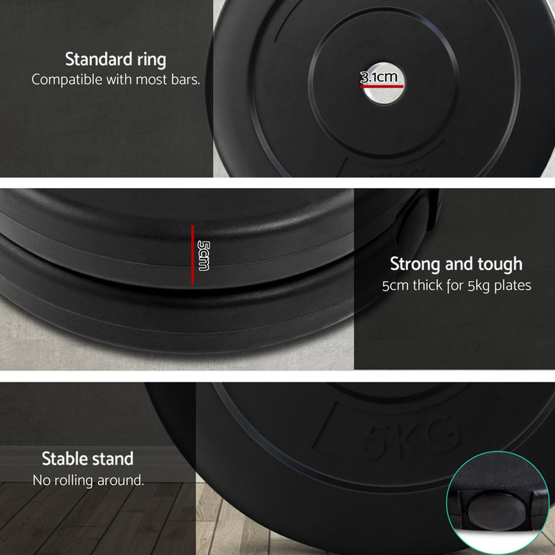18KG Barbell Weight Set Plates 