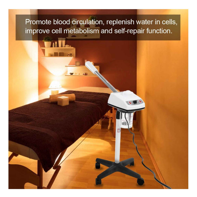 Facial Steamer Professional Ozone Face Sauna Spa Deep Skin Cleansing Hot Steam