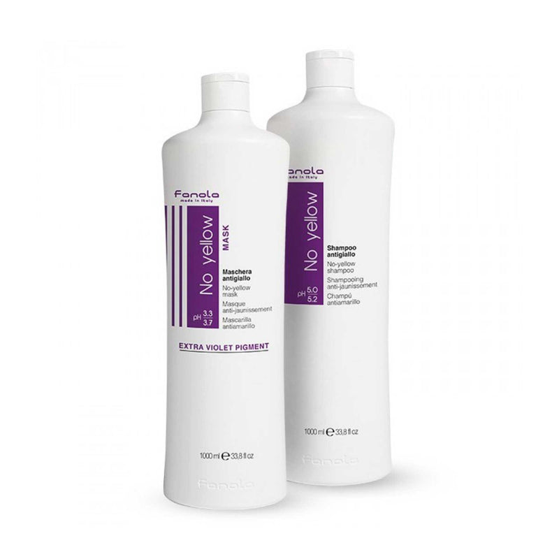 Fanola No Yellow Hair Toner - Streak Shampoo Or Mask Or Pack Options Available
