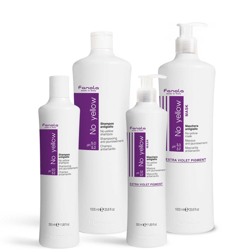 Fanola No Yellow Hair Toner - Streak Shampoo Or Mask Or Pack Options Available