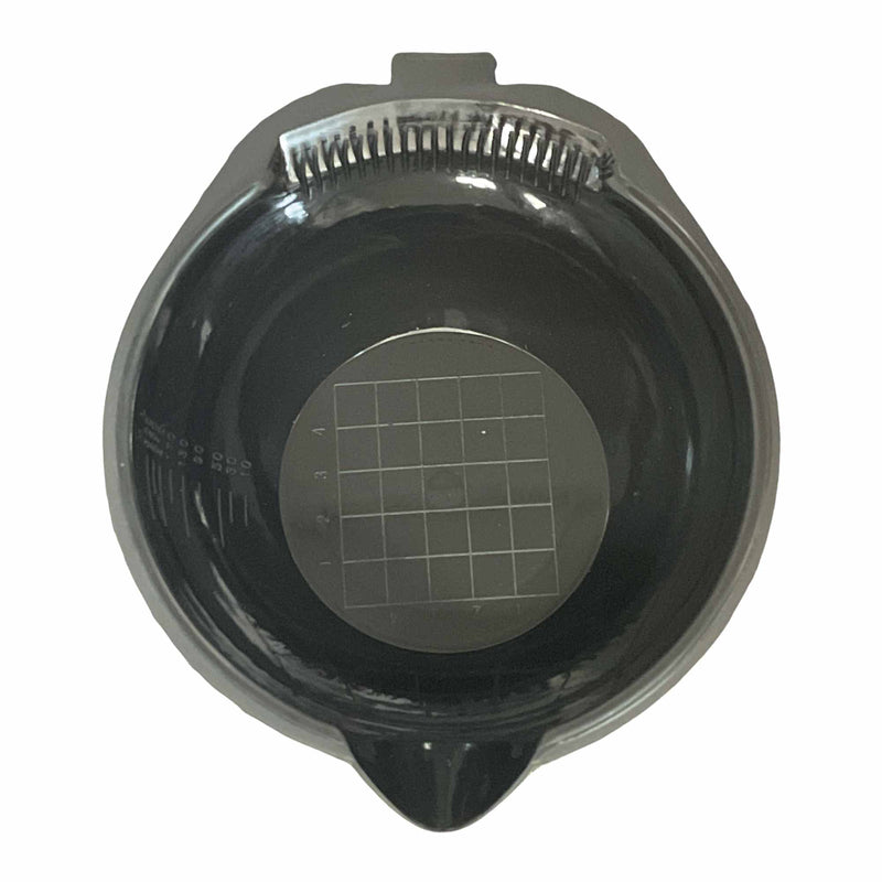 300ml Tint Bowl with Teeth and Handle Hair Dye Mixing Colouring Black Container