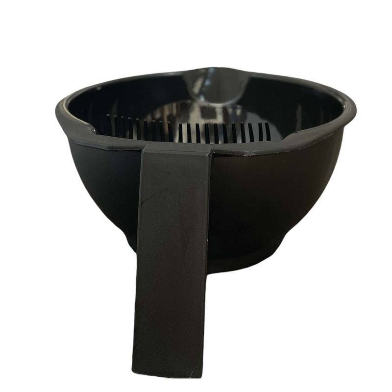 300ml Tint Bowl with Teeth and Handle Hair Dye Mixing Colouring Black Container