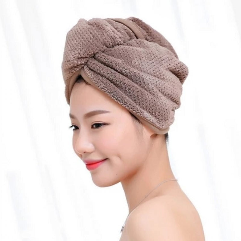 Magic Microfiber Fast Drying Hair Towel