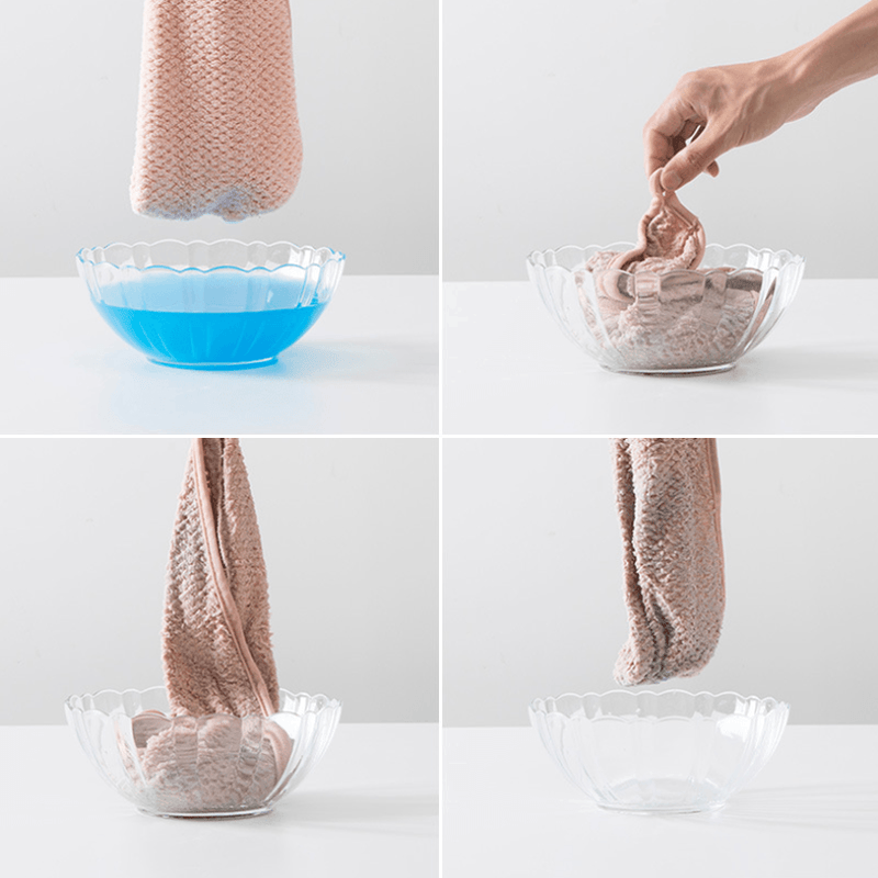 Magic Microfiber Fast Drying Hair Towel