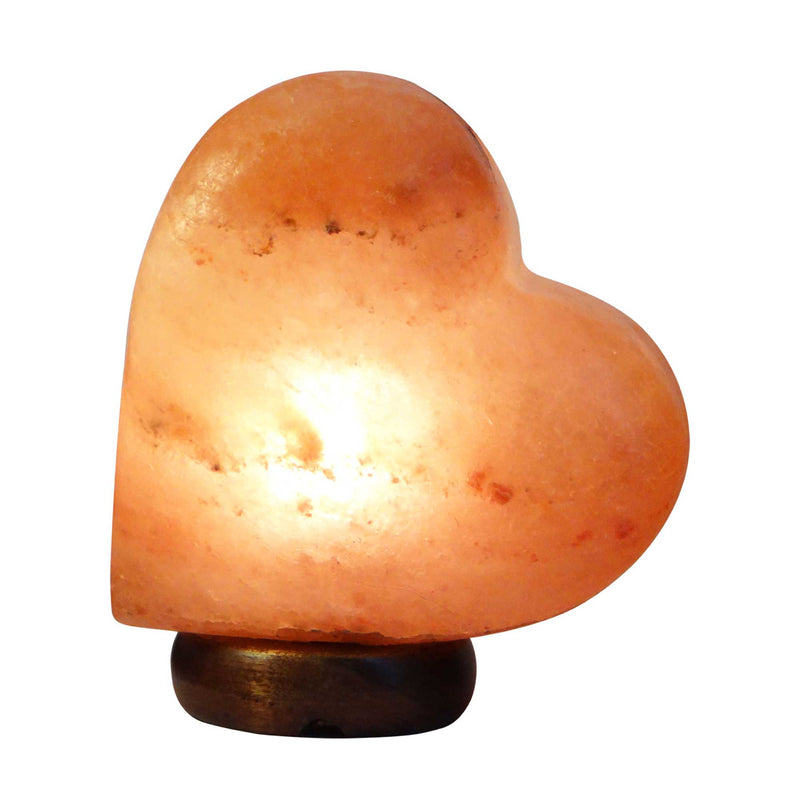 Heart Shaped Himalayan Salt Lamp 