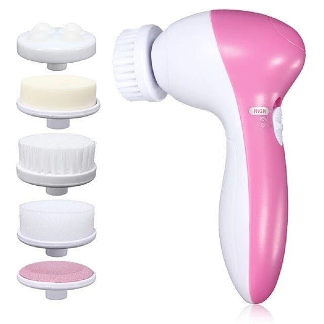 5 in 1 Face Cleansing Brush Electric Facial Cleaner