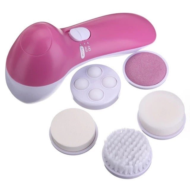 5 in 1 Face Cleansing Brush Electric Facial Cleaner