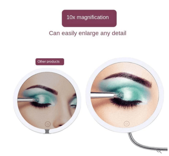 Magnifying Mirror with 3 Led Settings