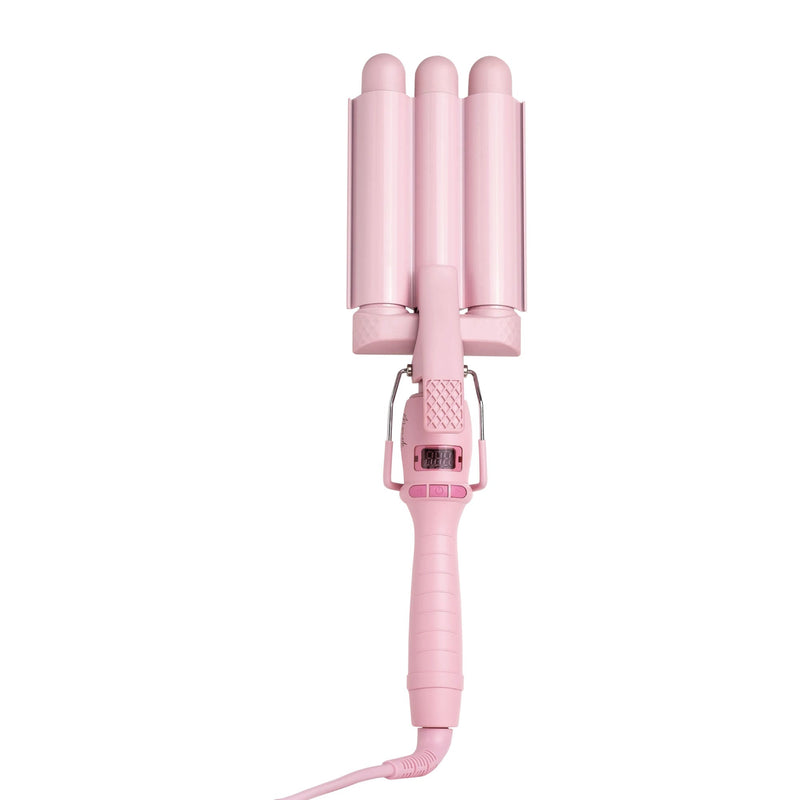 Mermade Hair Pro Waver Mini 25mm Pink 3 Barrel