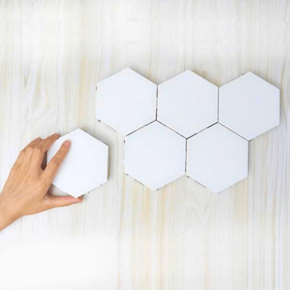 Modern Honeycomb Touch Light