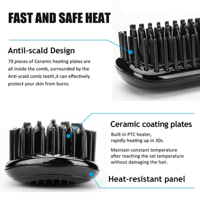 Straightener Brush