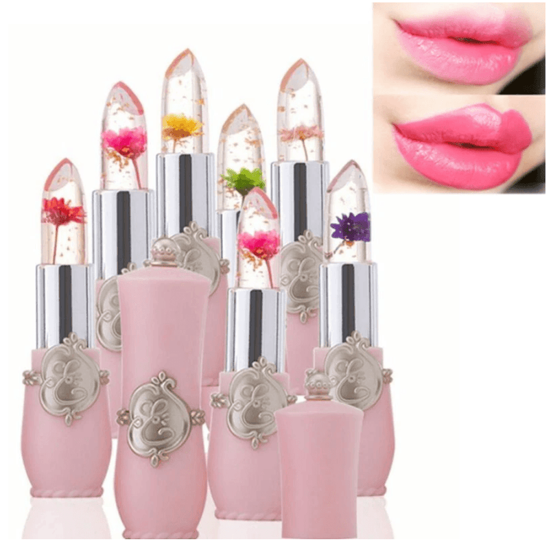 Crystal Jelly Flower Color Changing Lipstick