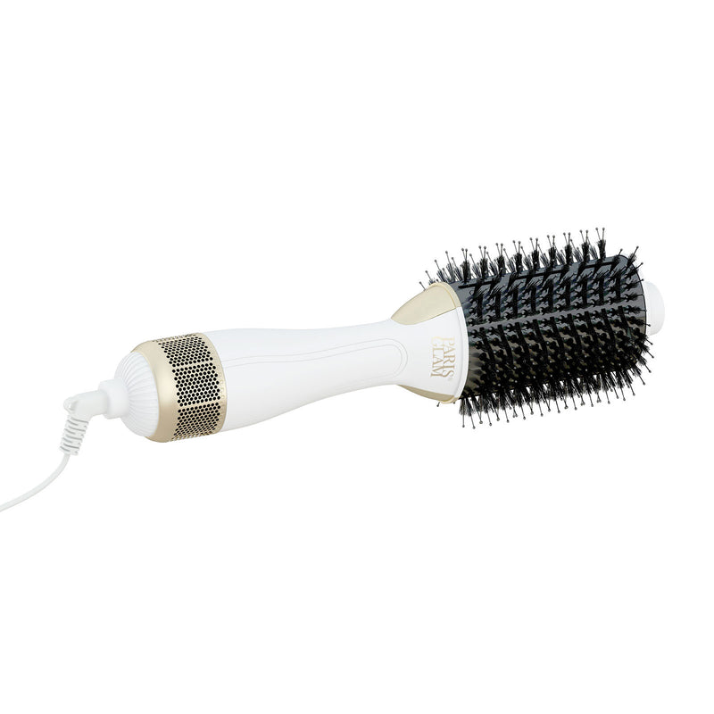 Paris Glam Blow Dry Barrel Brush 2-In-1 Swivel Professional