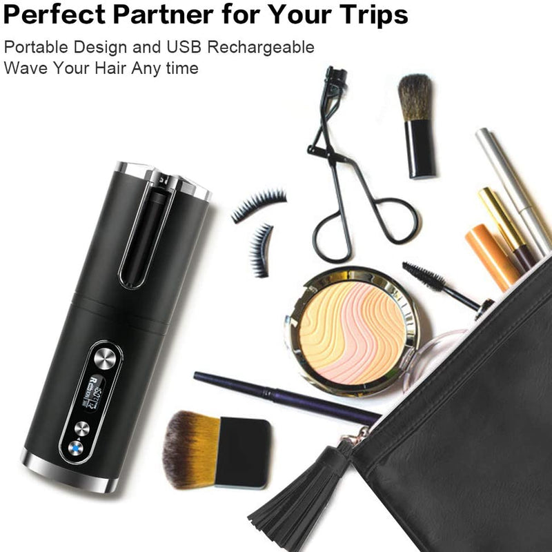 Portable Wireless Automatic Hair Curler