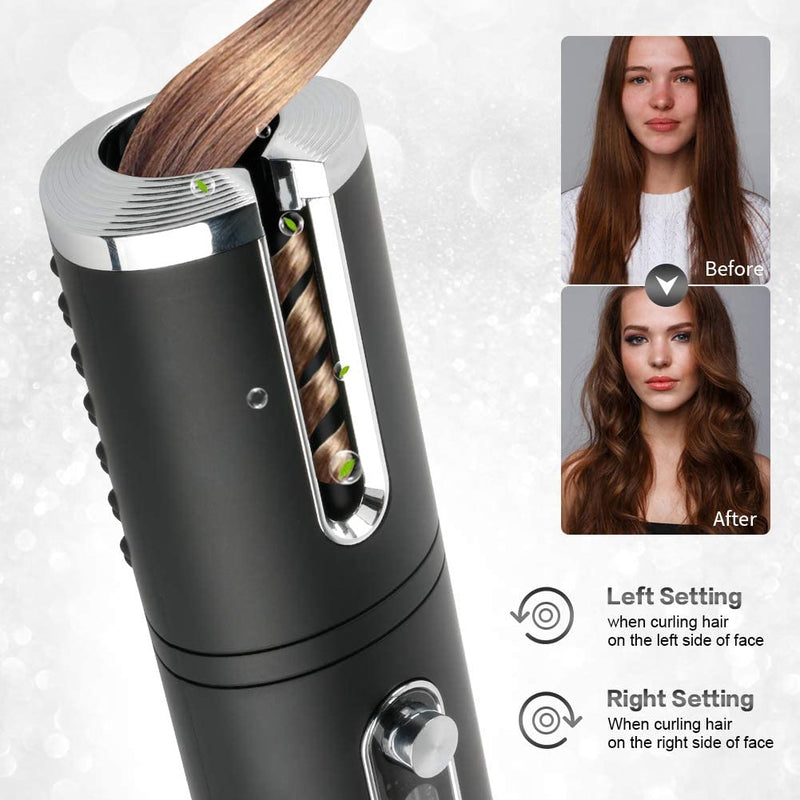 Portable Wireless Automatic Hair Curler