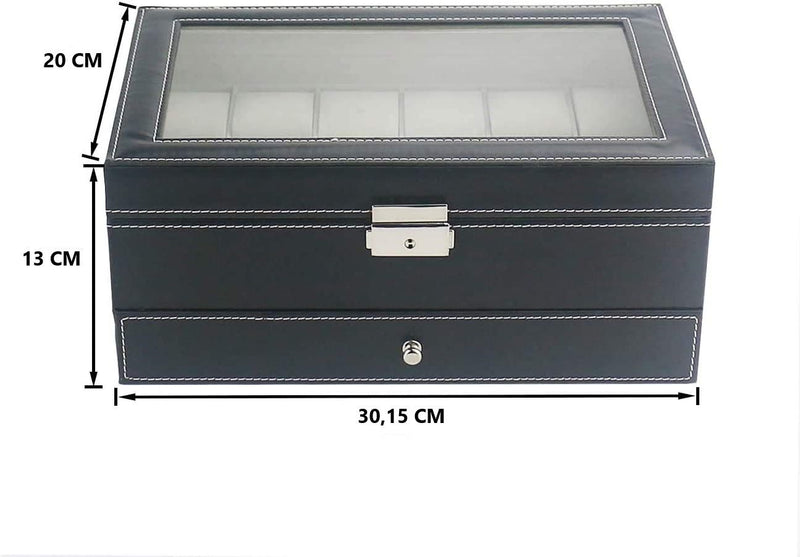 12 Slot Watch Box