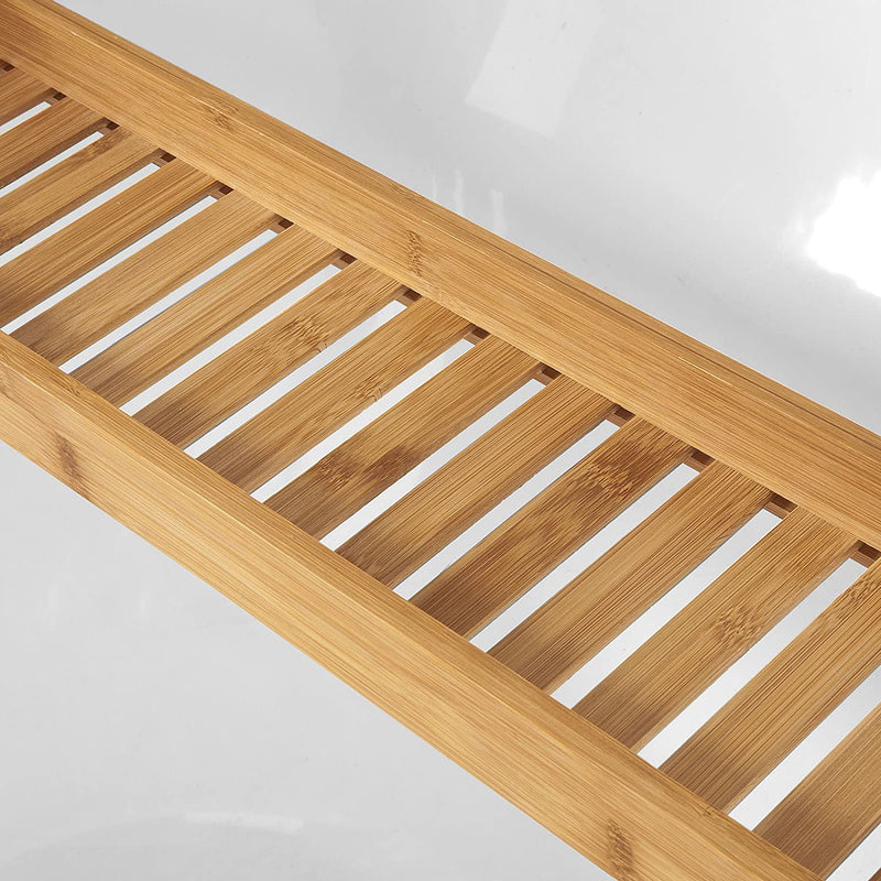 Luxury Bamboo Bath Tray - Caddy