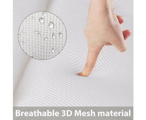 3D Spa Mesh Bath Pillow Neck Back Support Bathtub Tub Cushions