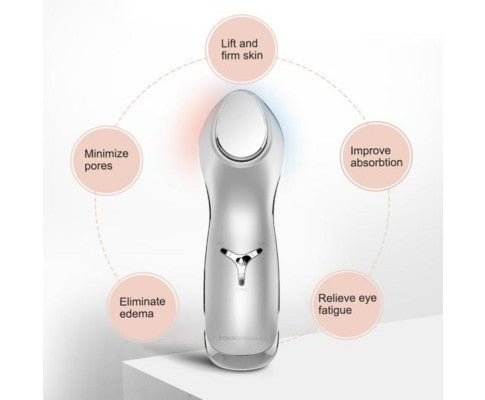 TOUCHBeauty Hot/Cool Sonic Vibration Facial & Eye Massager (Skin Rejuvenator)