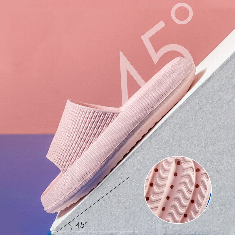 PILLOW SLIDES Sandals Ultra-Soft Slippers Extra Soft Shower Shoes Anti-Slip AU
